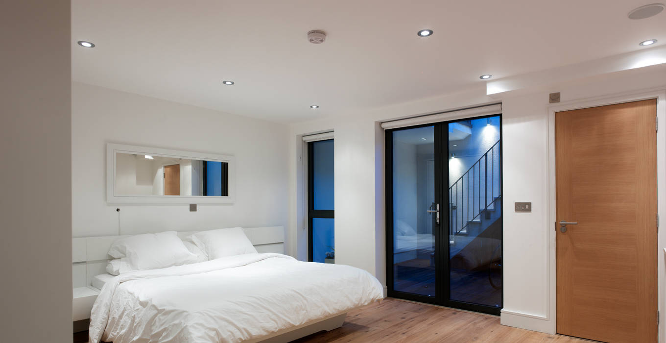 Hertford Road - bedroom Syte Architects Modern style bedroom
