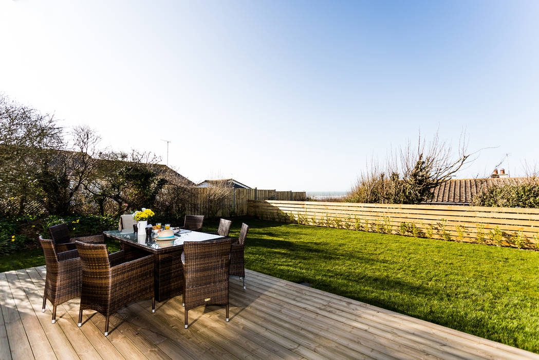 Sundown, Widemouth Bay, Cornwall homify Jardines de estilo moderno