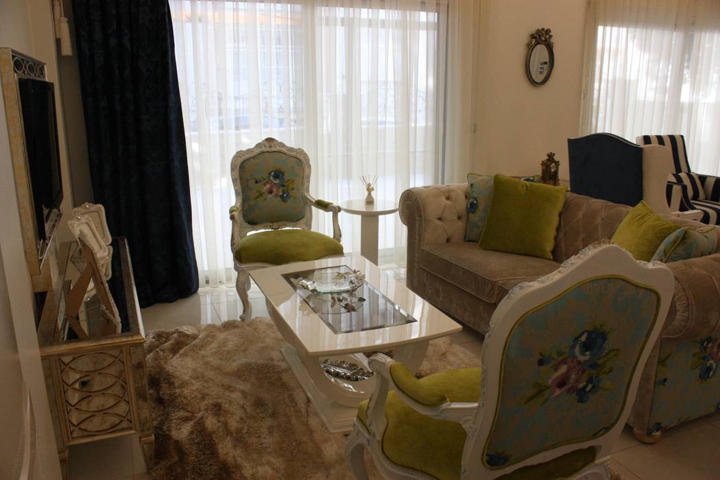 VİLLA-2, AYAYAPITASARIM AYAYAPITASARIM Living room Sofas & armchairs