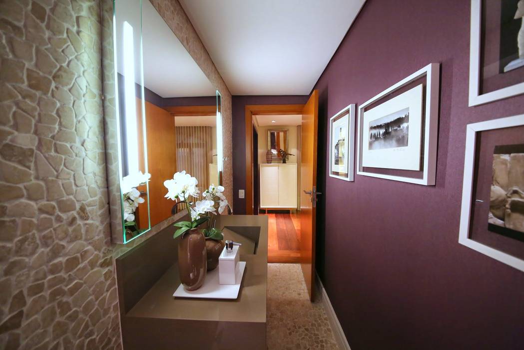 Residência Jardim Marajoara, MeyerCortez arquitetura & design MeyerCortez arquitetura & design ห้องน้ำ