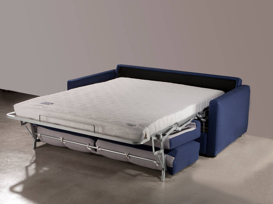Gamamobel Sofa-Bed: Nimes homify Dormitorios de estilo moderno Sofas y chaise long