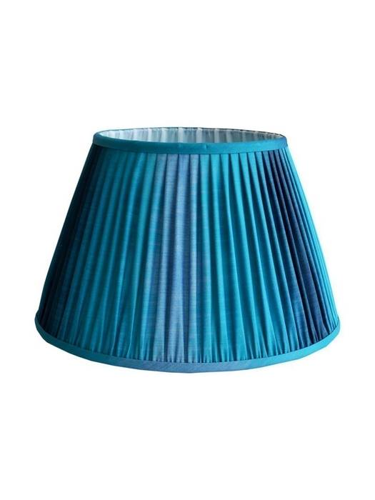 Wave Ikat Lampshade - Teal Luku Home Eclectic style living room Lighting