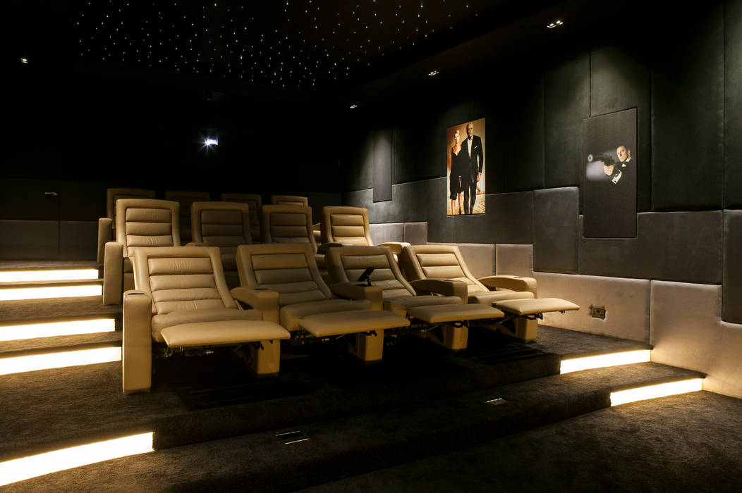 007 Home Cinema, Finite Solutions Finite Solutions Modern media room