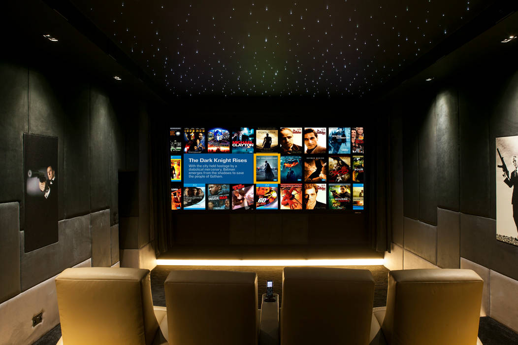 007 Home Cinema, Finite Solutions Finite Solutions Modern media room