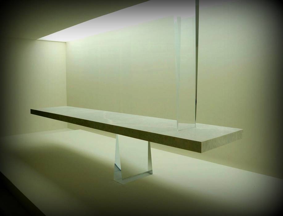 Marble Agravic Table with Aluminum Honeycomb Lamına Stone Ticari alanlar Ofisler ve Mağazalar