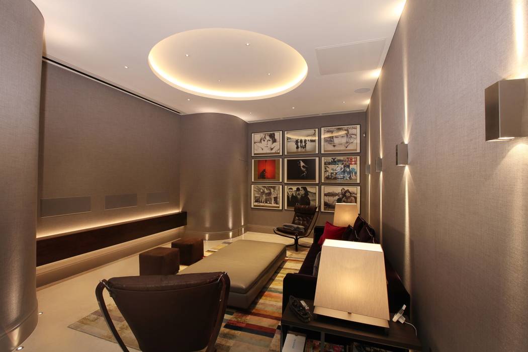 U2 Can Have a Home Cinema Like This, Finite Solutions Finite Solutions Modern media room