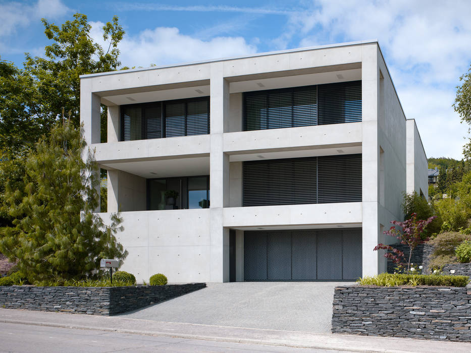 Haus F, PaulBretz Architectes PaulBretz Architectes Maisons minimalistes