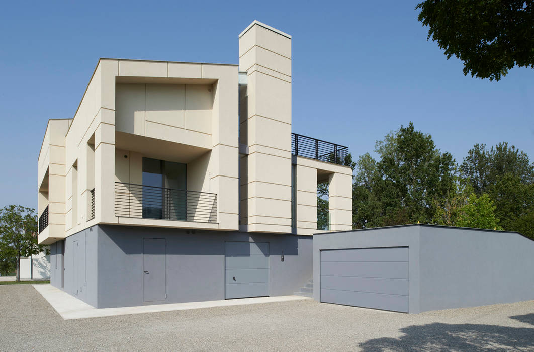 HDBV – housedouble quattro castella, NAT OFFICE - christian gasparini architect NAT OFFICE - christian gasparini architect Case moderne