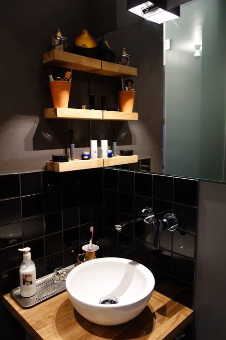 Rénovation d'un petit appartement Parisien, CRISS CROSSING CRISS CROSSING Salle de bain moderne