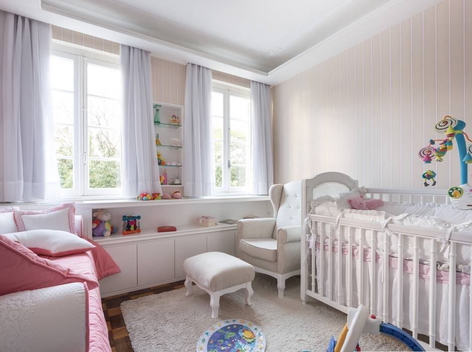 ACT | Dormitório de Bebê Kali Arquitetura Quarto infantil moderno