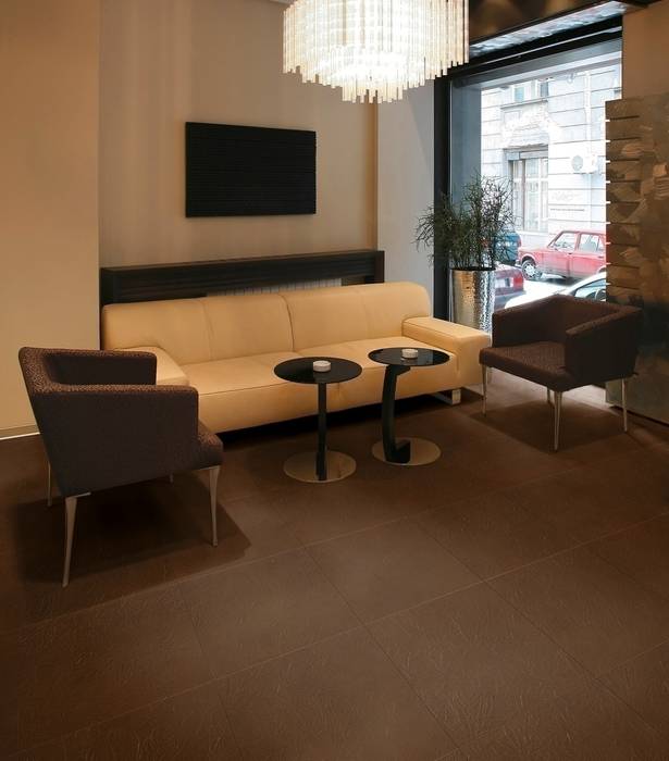 Corium (Cork & Leather) Granorte Paredes y pisos de estilo moderno Revestimientos de paredes y pisos