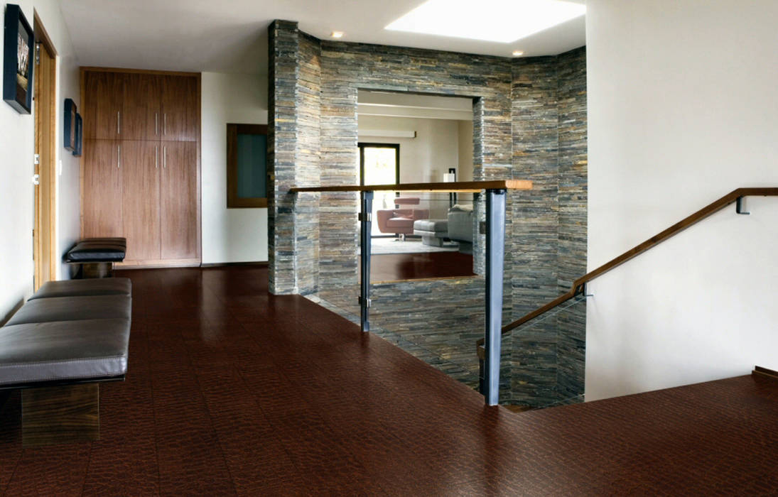 Corium (Cork & Leather) Granorte Pareti & Pavimenti in stile moderno Rivestimenti pareti & Pavimenti