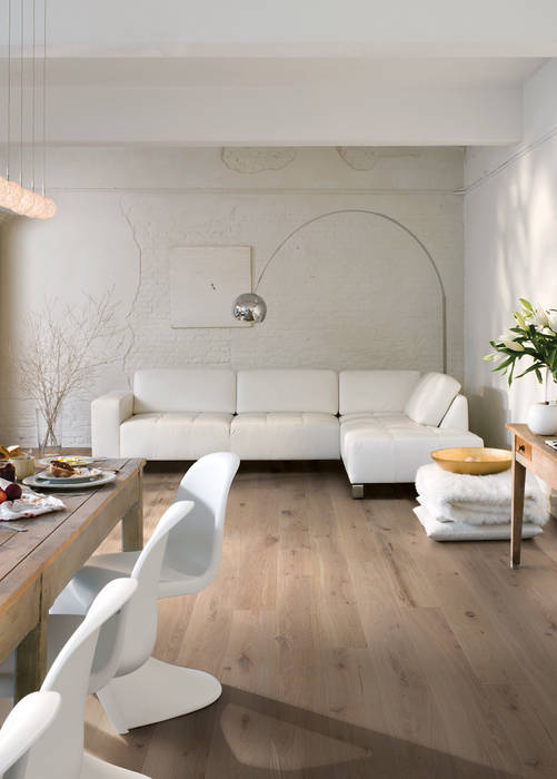 Terra Oak Oiled Quick-Step Paredes y suelos de estilo moderno Revestimientos de paredes y suelos