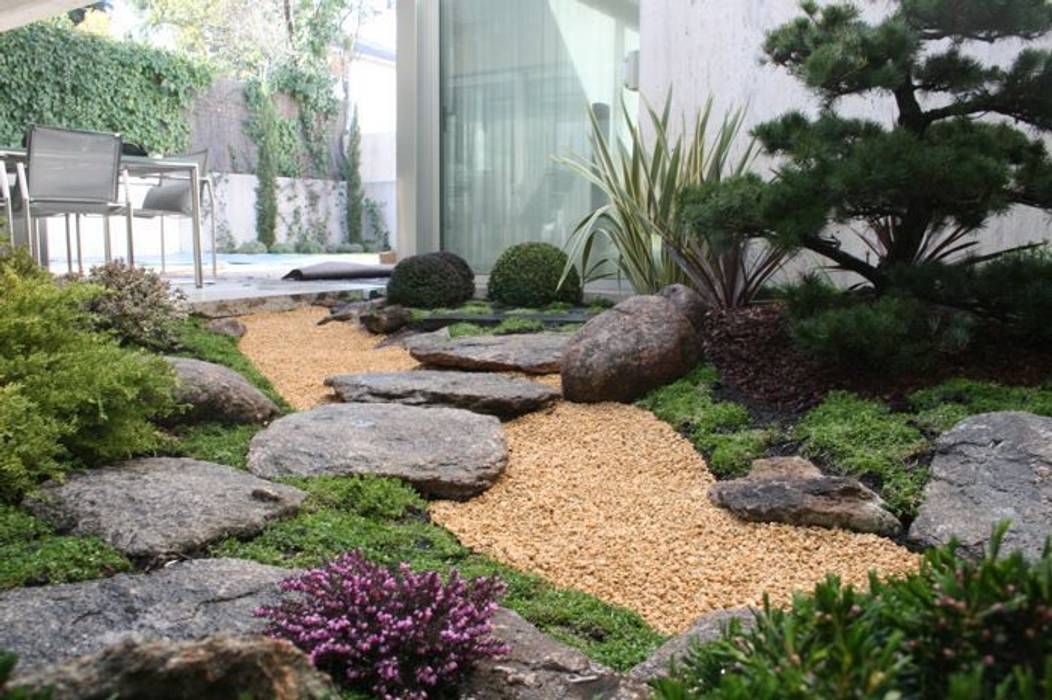 Jardin japones con Niwaki Jardines Japoneses -- Estudio de Paisajismo Jardines zen