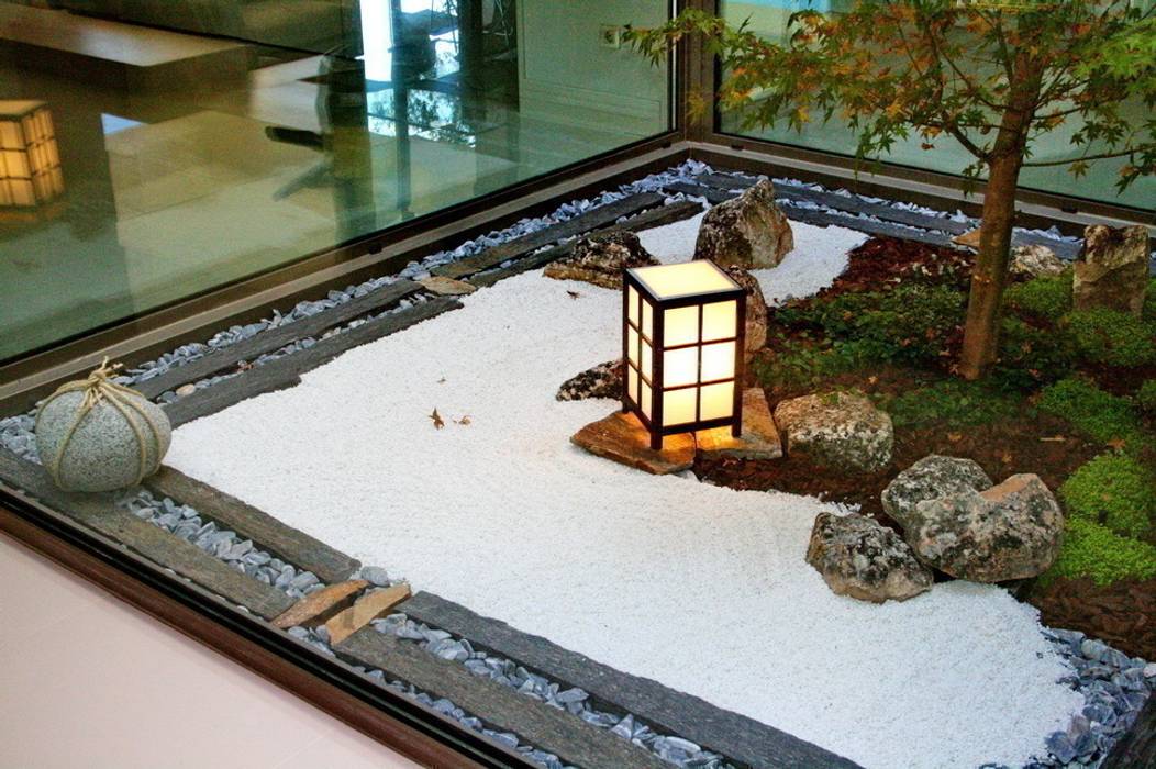 Inspirado en la naturaleza, el zen nos envuelve a todos Jardines Japoneses -- Estudio de Paisajismo Jardines japoneses patio de luces,jardin zen,zen,decoracion,paisajista japones,paisajismo japones,paisajismo zen