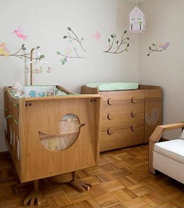 quarto de bebê Estudio Amélia Tarozzo Quarto infantil moderno