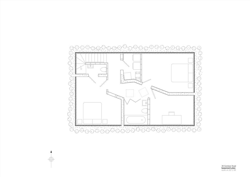 30 Cardozo Road - basement plan Jack Woolley