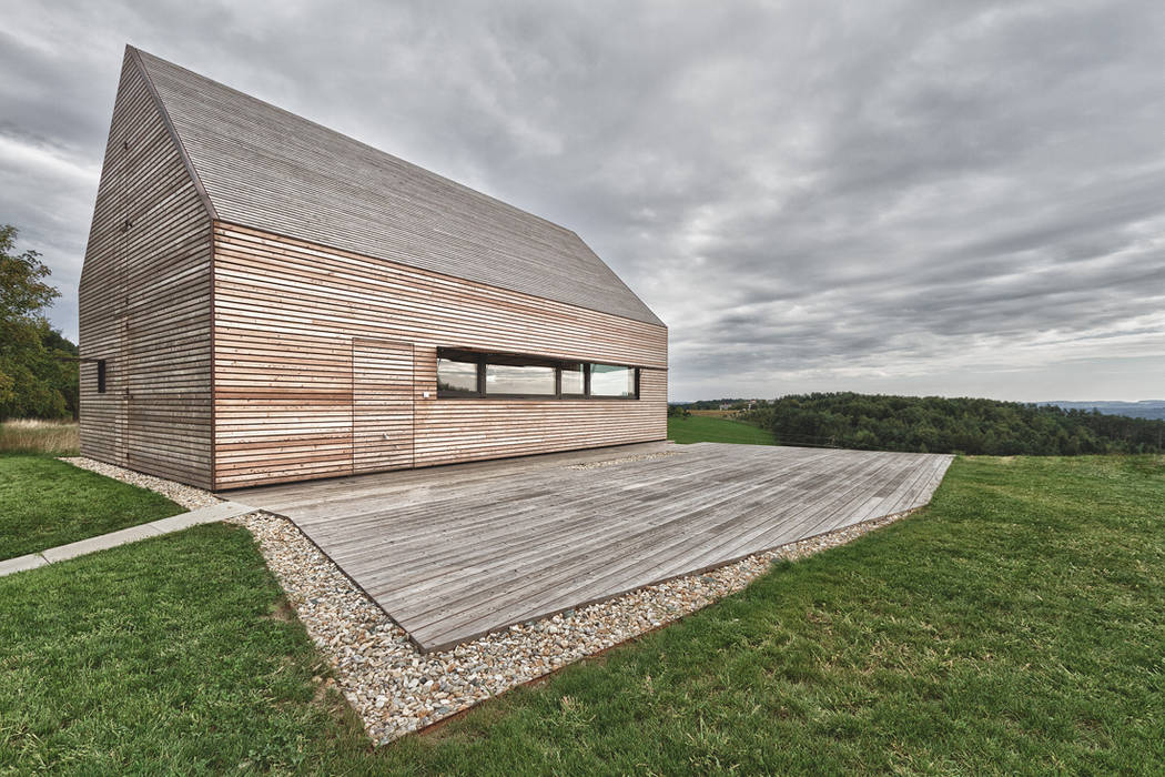 Sommerhaus Südburgenland, 24gramm Architektur 24gramm Architektur Casas estilo moderno: ideas, arquitectura e imágenes