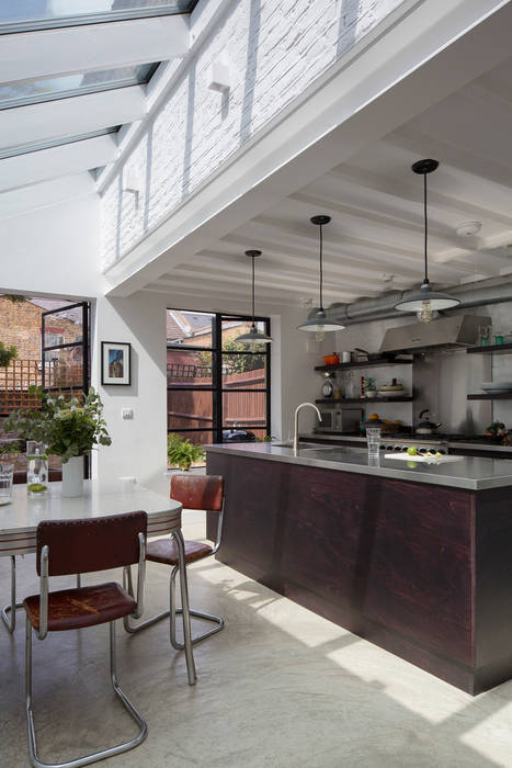 Kitchen Diner Mustard Architects Industrial style kitchen