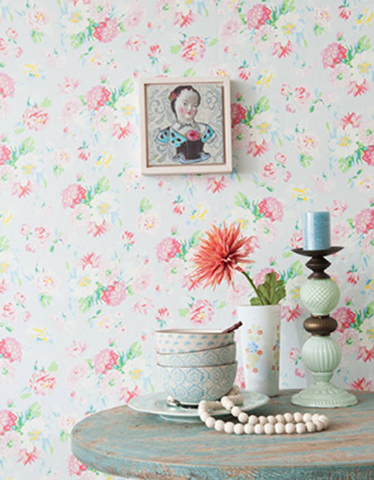 Field of Flowers Wallpaper ref 3900020, Paper Moon Paper Moon Country style walls & floors Wallpaper