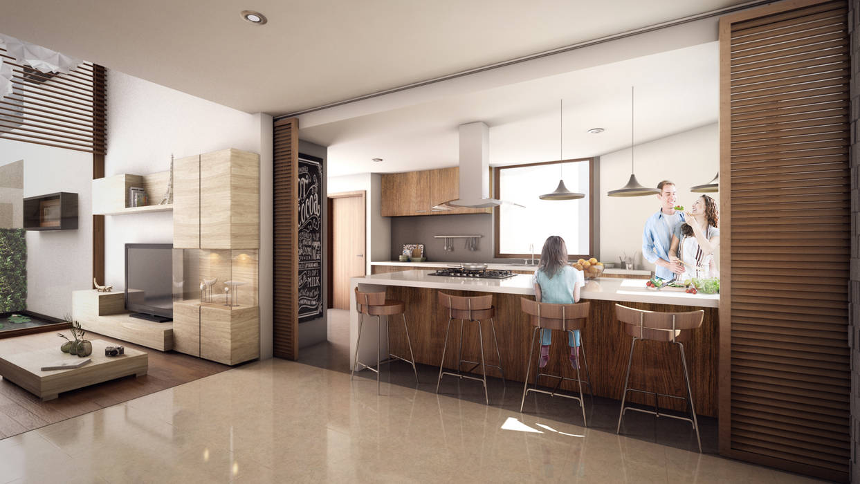 Rancho San Juan, Pure Design Pure Design Cozinhas modernas