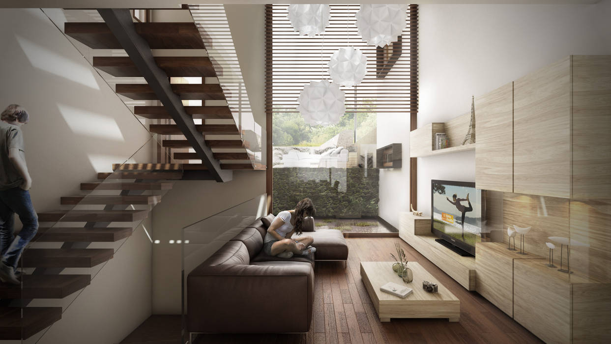 Rancho San Juan, Pure Design Pure Design Modern living room