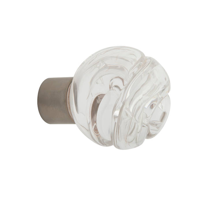 Cabinet knob Lavallière colourless spherical Les Verreries de Bréhat Modern houses Glass Accessories & decoration