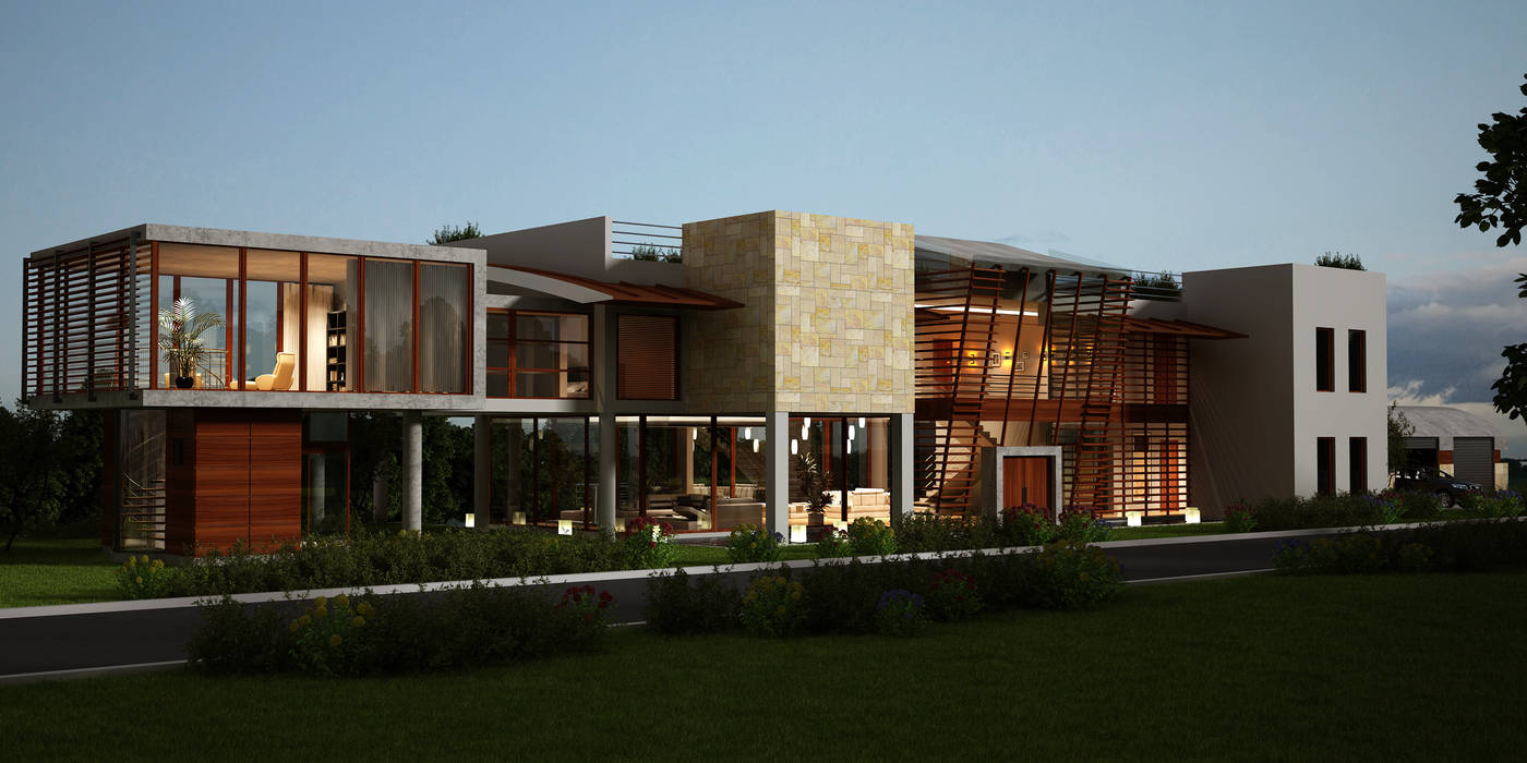 Cyprus House , Latis Mimarlık ve İnşaat Latis Mimarlık ve İnşaat Casas de estilo moderno