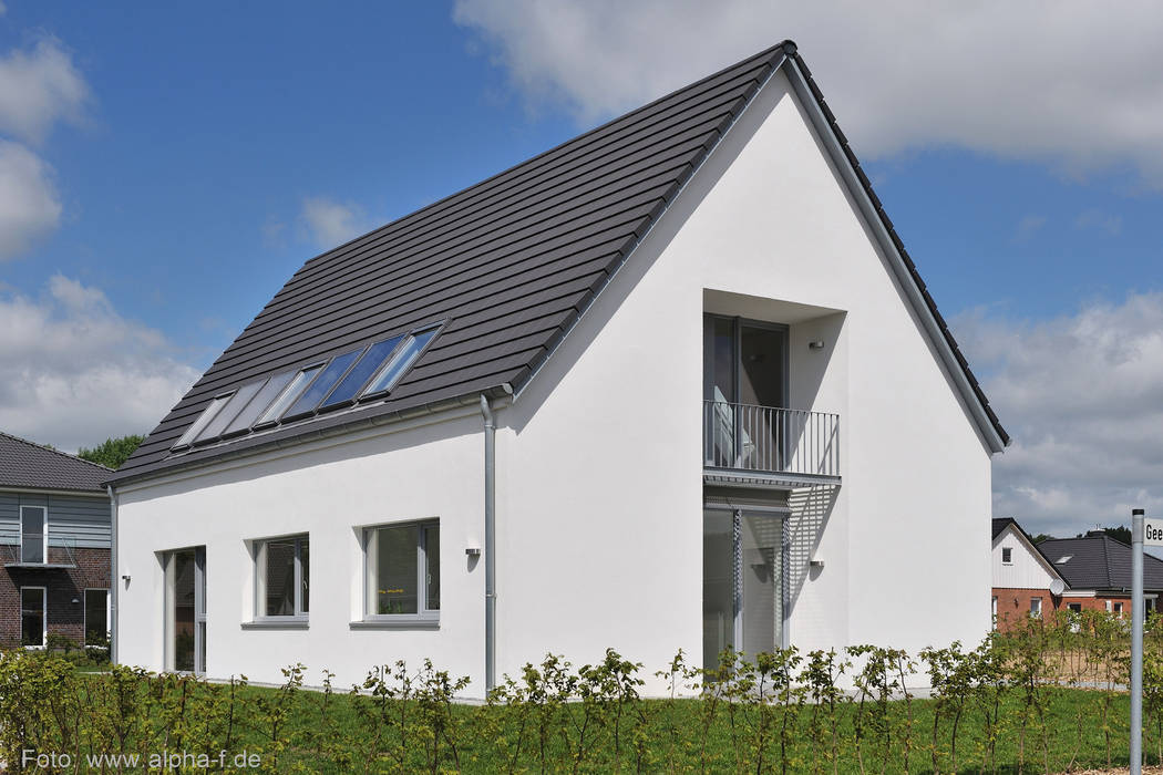 Einfamilienhaus in Flensburg, Architektenbüro Lorenzen, Freischaffende Architekten BDA Architektenbüro Lorenzen, Freischaffende Architekten BDA Moderne huizen