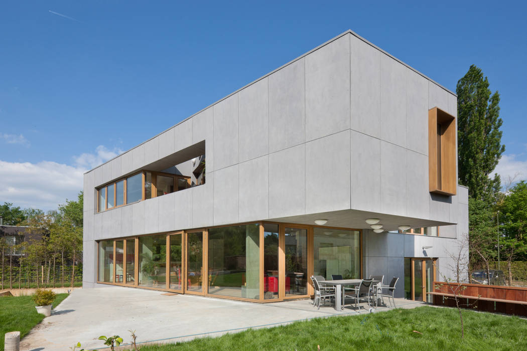 passiefwoning te Blanden, hasa architecten bvba hasa architecten bvba Moderne huizen