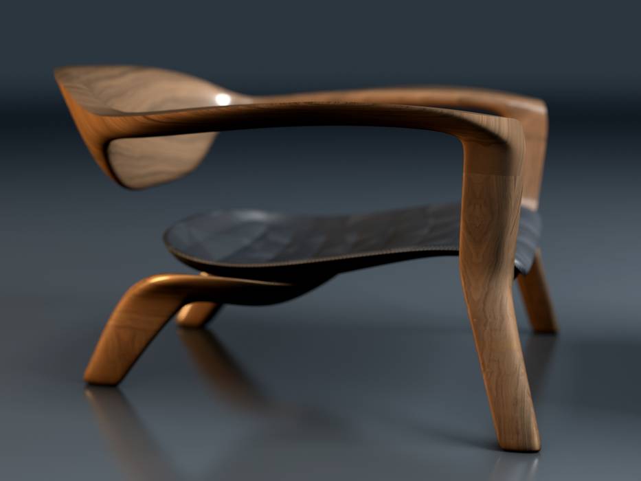 icona lounge chair CVKDesign Modern Oturma Odası Kanepe & Koltuklar
