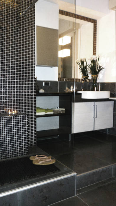 Appartamento F/T Milano, Studio Zay Architecture & Design Studio Zay Architecture & Design Modern bathroom Ceramic