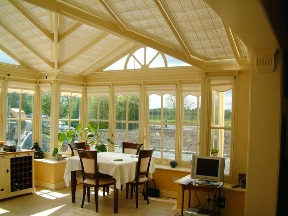 Hardwood Conservatories Hampton Windows Klasyczny ogród zimowy