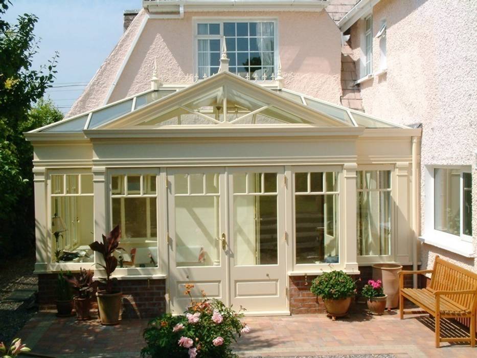 Hardwood Conservatories Hampton Windows Зимний сад в классическом стиле