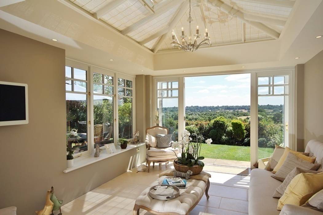 Hardwood Orangery Hampton Windows Зимний сад в классическом стиле