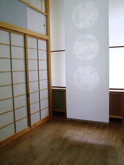 WAGAMI Flächenvorhänge Watermark Takumi Asiatische Fenster & Türen Gardinen und Vorhänge