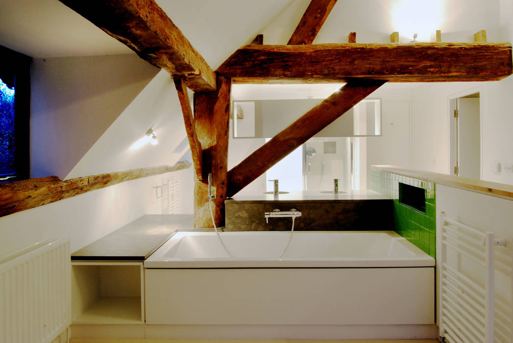 Pye Barn Master Ensuite Bathroom David Nossiter Architects Modern bathroom