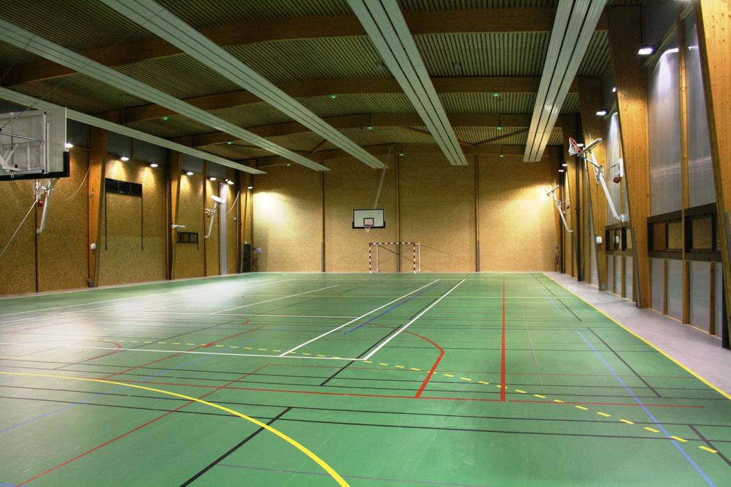 Gymnase à LAVAL, Atelier K - Architectes Atelier K - Architectes Salle de sport moderne