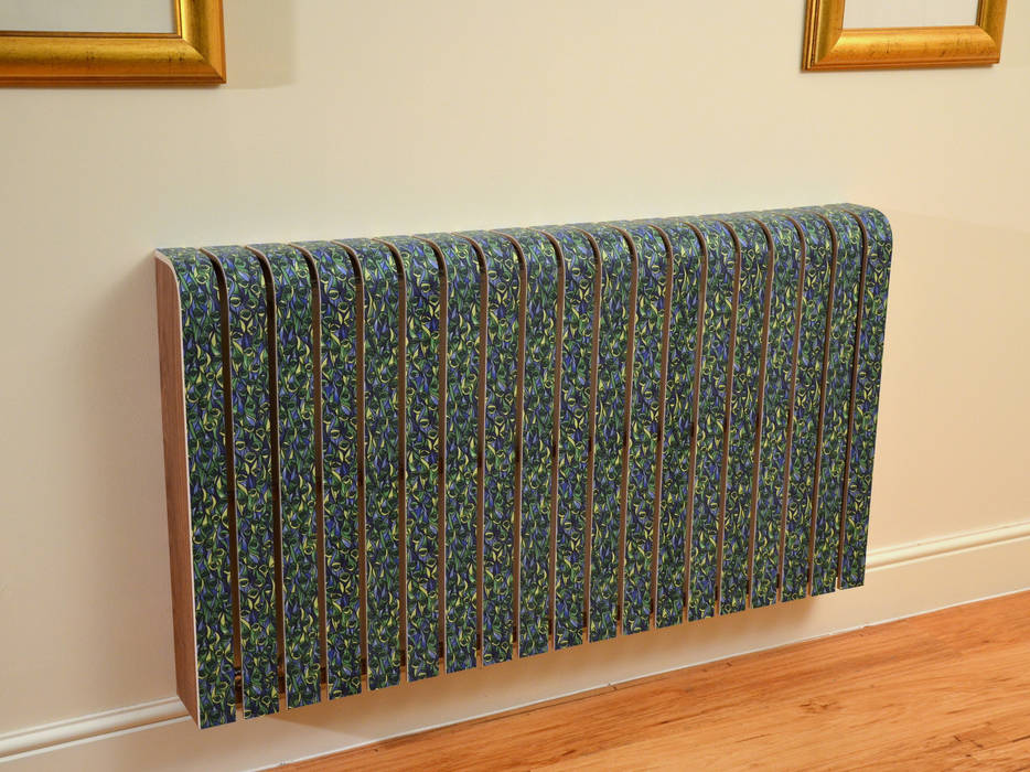 Fabric Radiator Cover Cool Radiators? It’s Covered! Modern living room Textile Amber/Gold Accessories & decoration