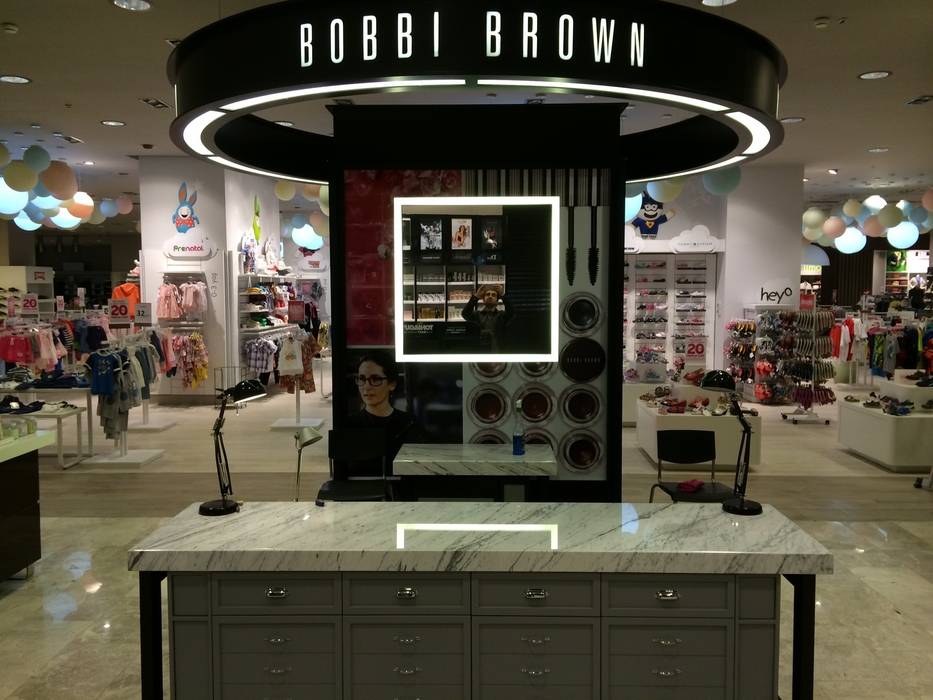 BOBBİ BROWN AKASYA AVM İSTANBUL mio mimarlık Ticari alanlar Ofis Alanları & Mağazalar