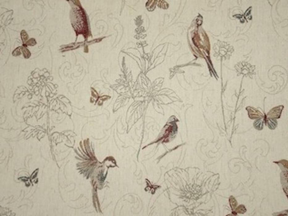 Woodland Birds Tapestry Fabric The Millshop Online Country style windows & doors Curtains & drapes