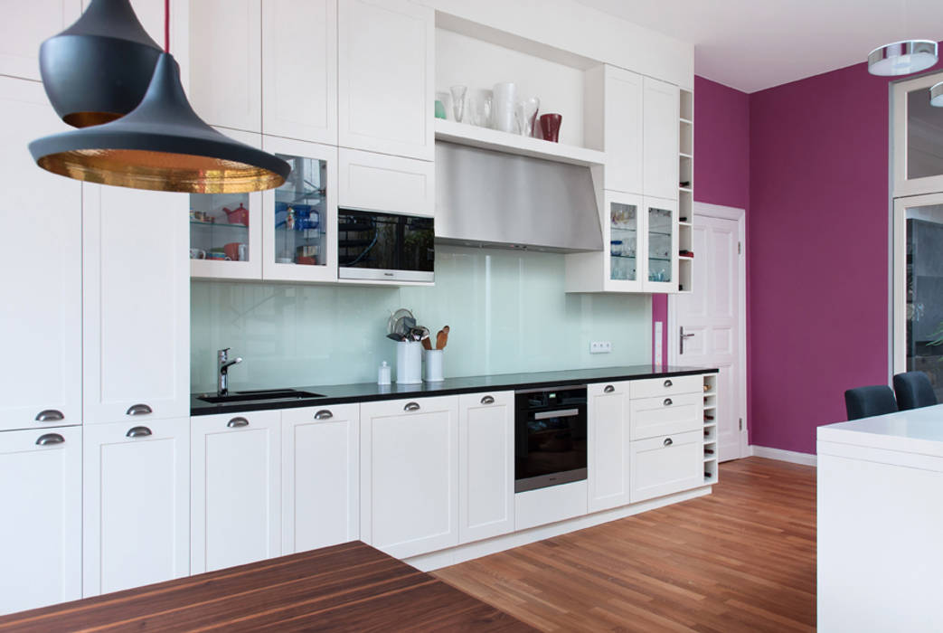Dachgeschosswohnung Im Brandenburger Altbau Moderne Kuchen Von Aab Die Raumkultur Gmbh Co Kg Modern Homify