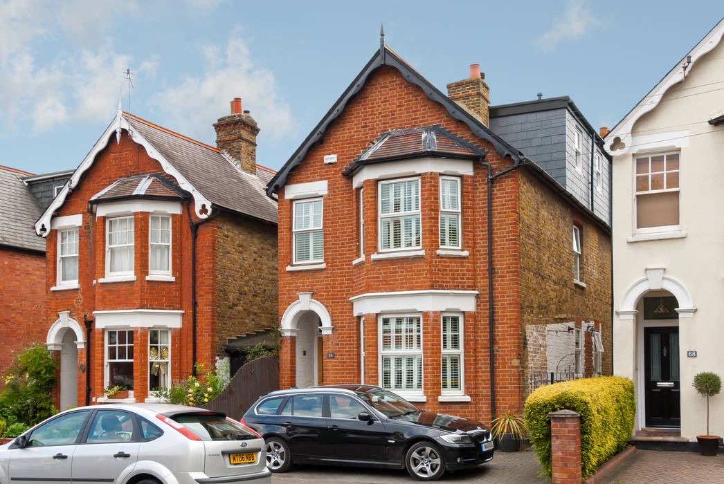 Exterior - Before and After Side dormer A1 Lofts and Extensions Modern home