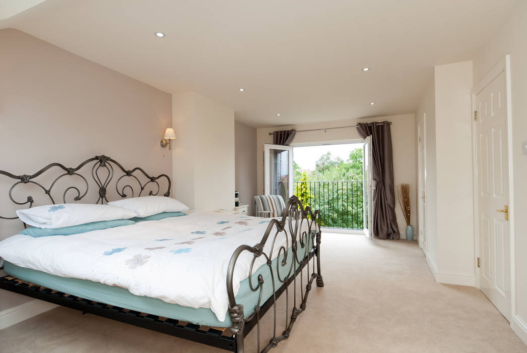 Master Room with French Doors , A1 Lofts and Extensions A1 Lofts and Extensions Mediterranean style bedroom