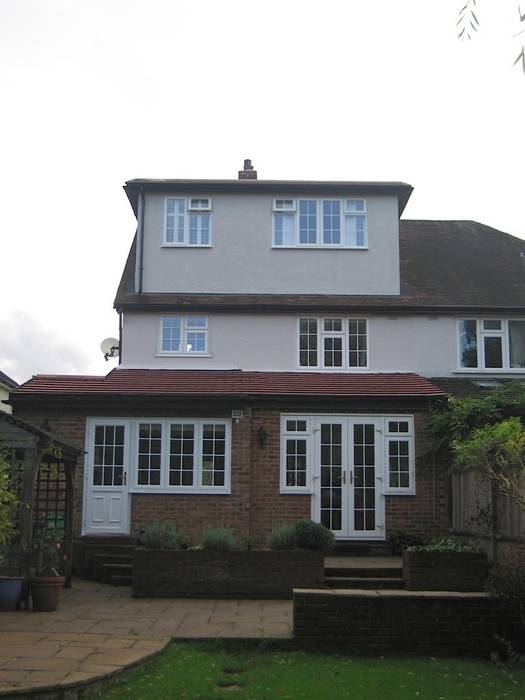 Spanish style Dressed Hip to Gable Rear Dormer A1 Lofts and Extensions Mediterranean style houses