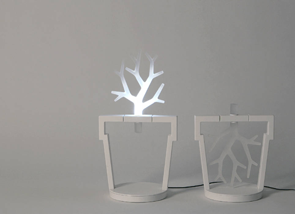 Tree & Root, 앤드 앤드 Minimalist dining room Lighting