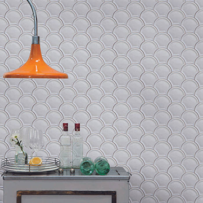 Tiles 'Digitally Printed' Wallpaper Collection, Paper Moon Paper Moon Rustic style walls & floors Wallpaper