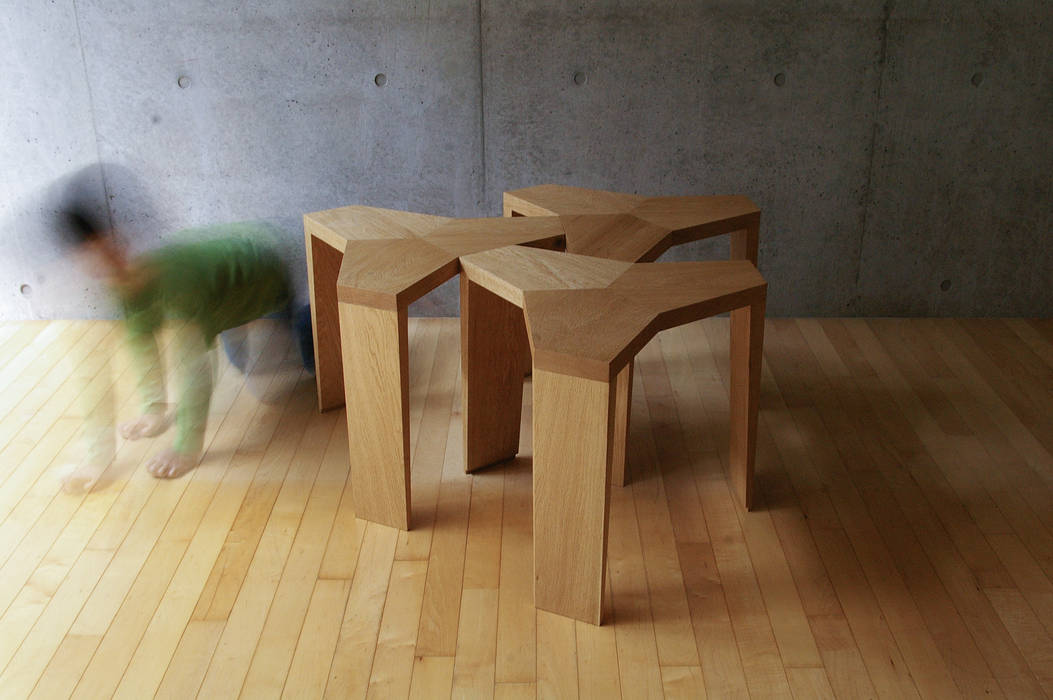 YATA stool hirakoso DESIGN Медіа-зал Меблі