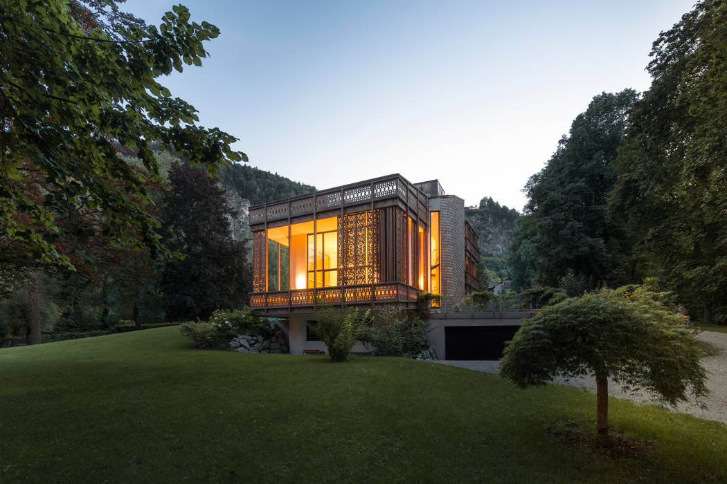 "Villa am See" – Alexander Diem, Architekt Alexander Diem Architekt Alexander Diem Eclectic style garden