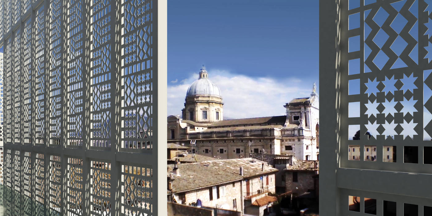 Progetto architettonico di edificio direzionale-residenziale, Comune di Assisi, Fabricamus - Architettura e Ingegneria Fabricamus - Architettura e Ingegneria